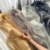 شال حریر دولایه شاین — تصویر ۳